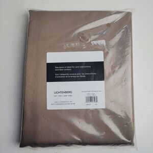 NEW Lichtenberg One Door Panel Taupe Brown 54 W in X 72 in  L #CT3